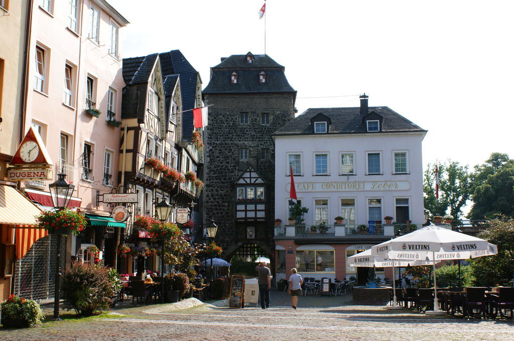 The Burgklause Boutique Hotel Linz am Rhein Bagian luar foto