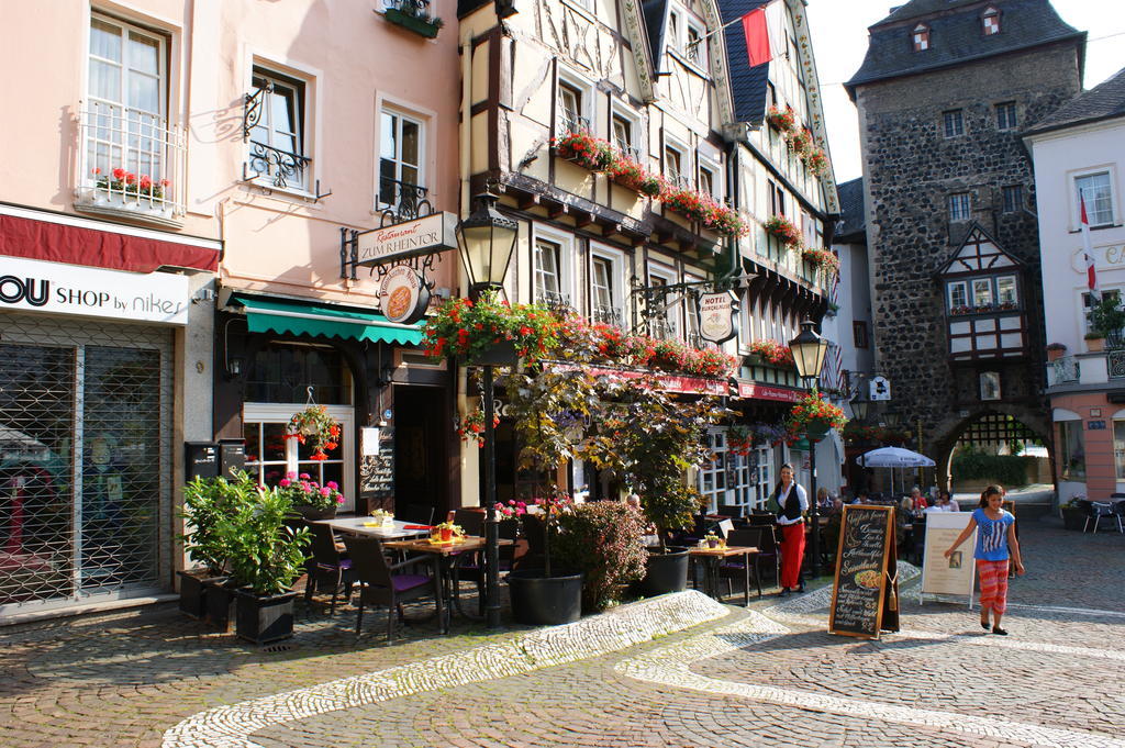 The Burgklause Boutique Hotel Linz am Rhein Bagian luar foto